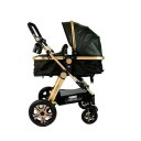 Ver imagem 3 de Carrinho de Bebê 4 Rodas - Club Baby Preto