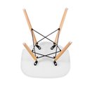 Ver imagem 7 de KIT - Mesa redonda Eames 120 cm branco + 6 cadeiras Eiffel DSW Branco