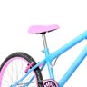 Bicicleta Aro 24 Alumínio Colorido Cor Azul Claro e Rosa - 2