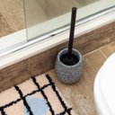 Ver imagem 3 de Escova Sanitaria com Suporte Ceramica Cinza Oikos