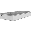 Ver imagem 1 de Colchão Solteiro Molas com Pillow Max Force 88x188x27cm Branco Cinza Inducol