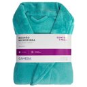 Ver imagem 1 de Roupão Aveludado Tamanho M Manga Longa Camesa