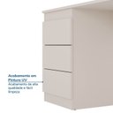 Ver imagem 5 de Escrivaninha Mesa Escritório 3 Gavetas 163cm Hera CabeCasa MadeiraOriginals Off White/Cream
