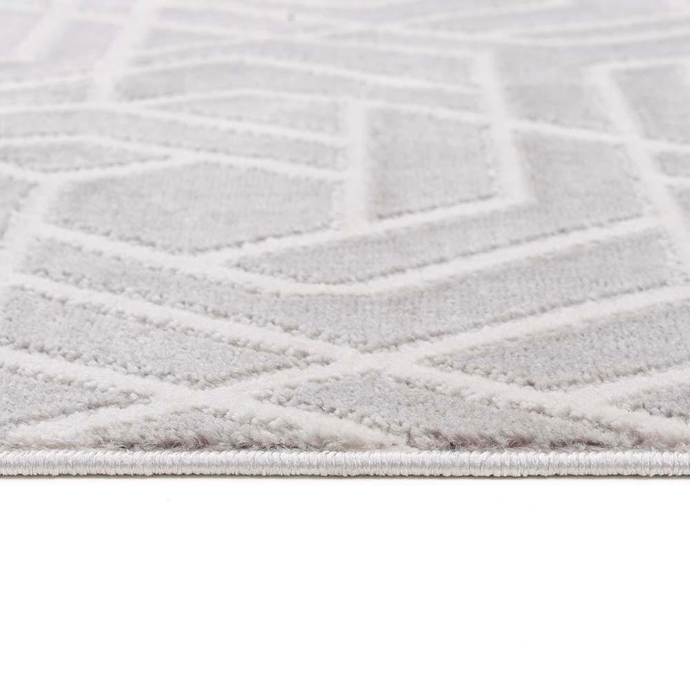 Tapete para Sala Istambul 05 bege e cinza 3,00X4,00M - Edantex - 2