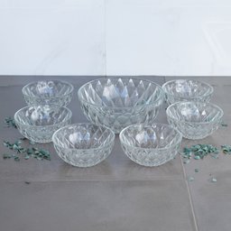 Conjunto 7 Peças com 6 Bowls para Sobremesa Diamond + Bowl Grande - 2