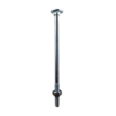 Parafuso Francês Galvanizado com Porca 5/16x51/2" (caixa com 50 Peças) Stein