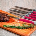 Ver imagem 4 de Conjunto de Talheres Luxo 21 Peças Original Laguiole La Tour Bordô