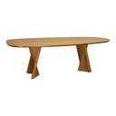 Ver imagem 1 de Mesa de Jantar Califórnia Tampo Laminado Cinamomo 250x127,5cm - Amêndoa/madeira
