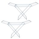 Ver imagem 3 de Kit 2 Varal de Chão com Abas Retrátil Slim Mor