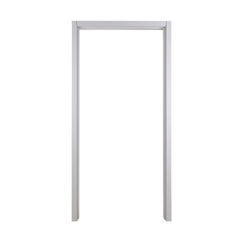 Kit Batente com Alisar Regulável 2 Lados 12cm MGM Branco