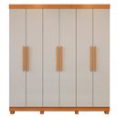 Ver imagem 1 de Guarda-roupa Lopas Andara Soft 6 Portas 2 Gavetas