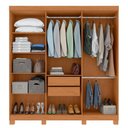 Ver imagem 3 de Guarda-roupa Lopas Andara Soft 6 Portas 2 Gavetas