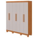 Ver imagem 2 de Guarda-roupa Lopas Andara Soft 6 Portas 2 Gavetas