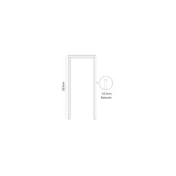 Kit Alisar Regulável 2 Lados 10.4cm MGM - 4
