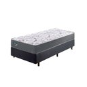 Ver imagem 1 de Cama Box Solteiro King 96x203 + Colchão Adapto Ecoflex Molas Ensacadas Tecido
