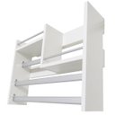 Ver imagem 5 de Porta Tempero em MDF  com 3 Suportes para Papel Alumínio Insufilm e Toalha