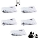 Ver mais imagens de Teia de Aranha Realista Halloween Kit 5 Uni Festa Tematica Decoraçao Dia Das Bruxas Susto Terror Med
