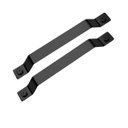 Ver imagem 1 de Puxador para Porta Nord 300mm Duplo Preto Zen Unico
