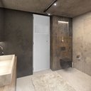 Ver imagem 2 de Porta de Alumínio para Sauna 60x190cm Abertura Esquerda Kazan Branco