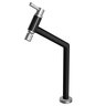 Torneira Cozinha Mesa Bica Alta com Articulador Jato Soft Cor Preto e Cromado Durín - 1