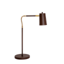 Ver imagem 2 de Luminária de Mesa Abajur Angel Marrom Cortem