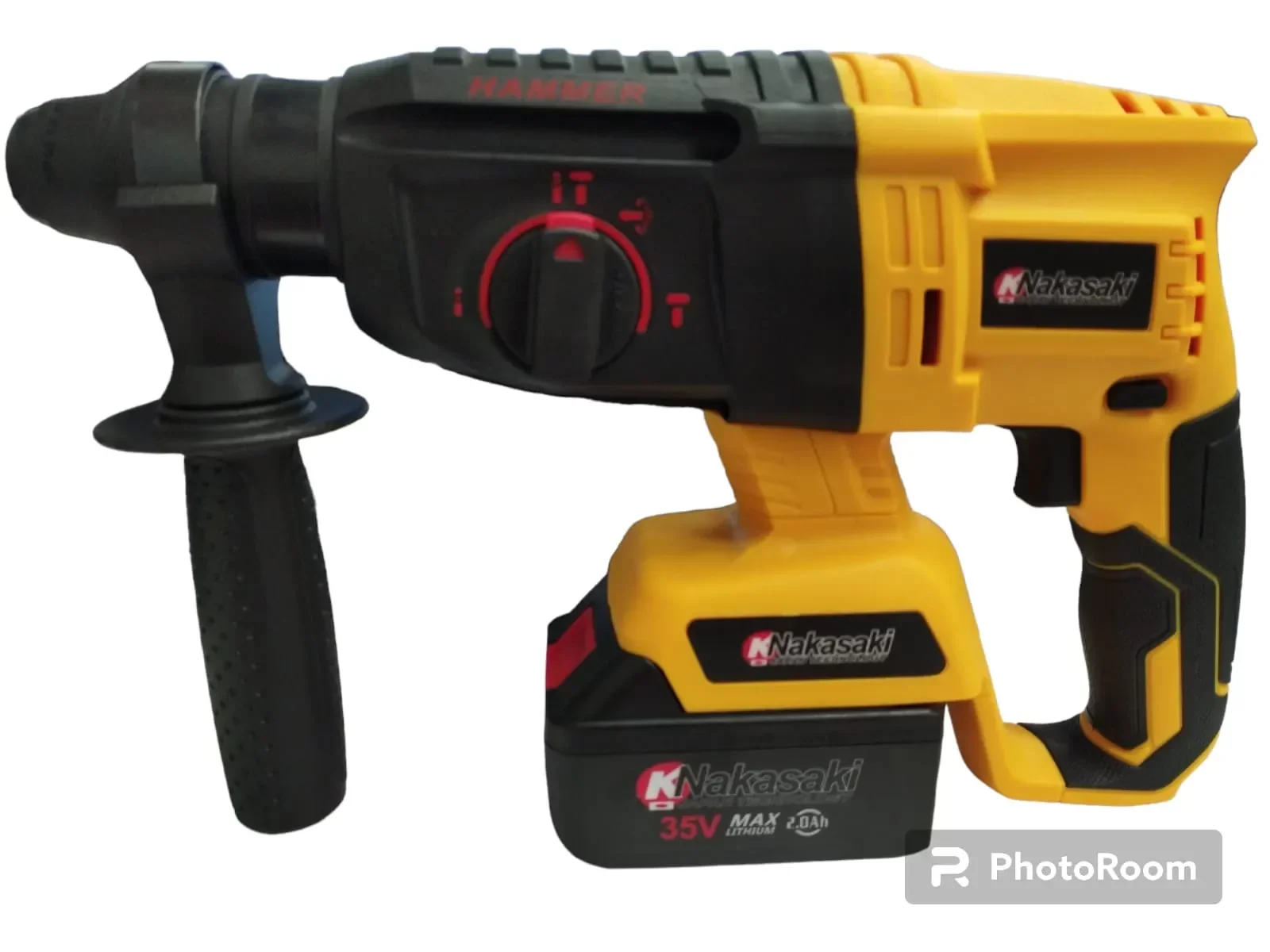 Kit Ferramentas - Martelete + Parafusadeira + Lixadeira + Chave Impacto NAKAZAKI 35v COMPLETO - 6