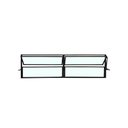 Ver imagem 1 de Vitro Basculante 2 Seções de Alumínio Preto 40x120