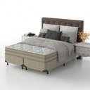 Ver imagem 2 de Colchão King Espuma D33 Extra Firme Probel 22cm Branco/Bege