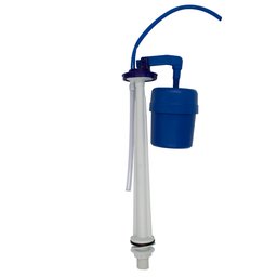 Reparo Mecanismo Polyutil Kit Entrada D’água Boia Descarga Caixa Acoplada Universal (Kit C/ 3 peças) - 2