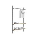 Ver imagem 2 de Estante Closet Aberto, Mova, Metal e Madeira