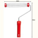 Ver imagem 2 de Cabo Extensor 1,28m + Suporte Garfo Gaiola 23cm + Rolo 23cm 10mm Antirespingo + Misturador Manual 29