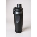 Ver imagem 1 de Garrafa Térmica Tr-122 650ml da Virginia Inox Hydra com Capa Protetora Academia Fitness Vyta:Preto