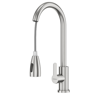 Torneira para Cozinha Mangueira Flexível Roma Aço Inox 304 Goldenx