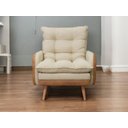 Ver mais imagens de Conjunto Inglaterra Poltrona Reclinavel com Puff