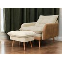 Ver imagem 7 de Conjunto Inglaterra Poltrona Reclinavel com Puff