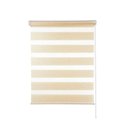Ver imagem 3 de Persiana Zebra Rolo Duplo 1,00x1,60 Double Vision - Bege