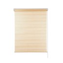 Ver imagem 4 de Persiana Zebra Rolo Duplo 1,00x1,60 Double Vision - Bege