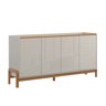 Buffet Clássico Grande para Sala de Jantar Elegance Lukaliam:jequitiba/ Off White - 6