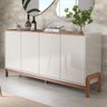 Buffet Clássico Grande para Sala de Jantar Elegance Lukaliam:jequitiba/ Off White - 1
