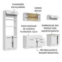 Ver imagem 3 de Cozinha Completa 270003 Com Armário E Balcão Branco Branco