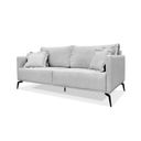 Ver imagem 2 de Sofá 2 Lugares 180cm Linho Lion Cinza Grigio