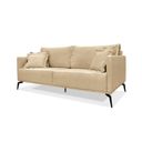 Ver imagem 2 de Sofá 3 Lugares 200cm Linho Lion Dourado