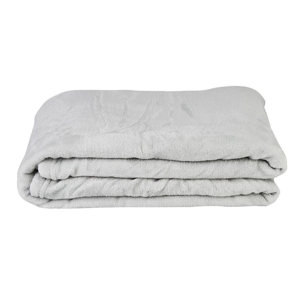 Cobertor Flannel Casal Cinza - A\CASA - 1