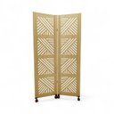 Ver imagem 1 de Biombo Dubai 2 Divisórias com 4 Rodinhas
