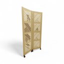 Ver imagem 2 de Biombo Dubai 2 Divisórias com 4 Rodinhas