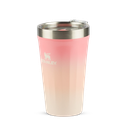 Ver imagem 2 de Copo Texturizado com Tampa Stanley 473ml - Pink Mesa Sunset Gloss