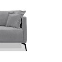 Ver imagem 5 de Sofá 3 Lugares 220cm Linho Lion Cinza