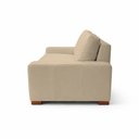 Ver imagem 6 de Sofá Decorativo Sala de Estar Champions 2 Lugares 150cm Couro Bege - Mozzelar