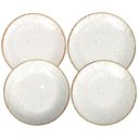 Ver imagem 1 de Aparelho de Jantar 24 Peças Tramontina Marrom Rustico em Porcelana Decorada Mesa Posta Elegante