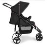 Carrinho Hórus Tutti Baby 3 Rodas - Preto e Rosa, 0-15kg - Conforto e Praticidade para Passeios - 2